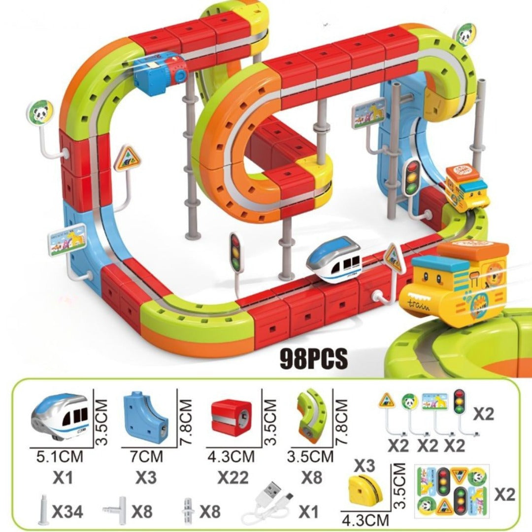 MagTrack Pro-Magnetic ElectricRailway Builder