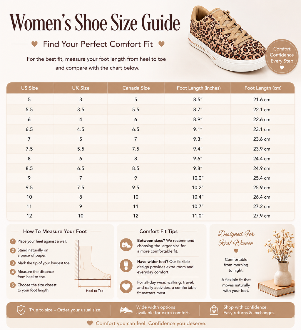 Women’s Everyday Comfort Canvas Sneakers – Cushioned Lace-Up Casual Shoes
