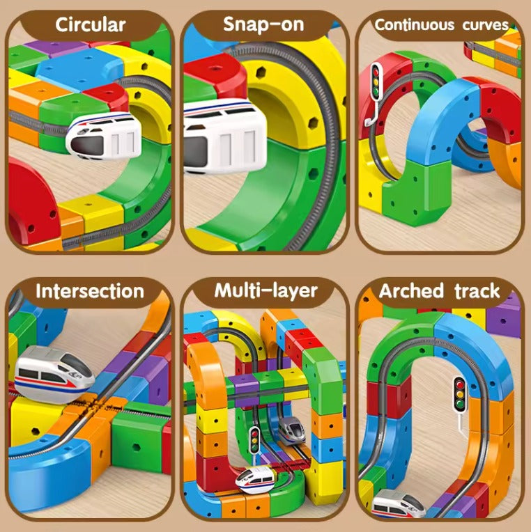 MagTrack Pro-Magnetic ElectricRailway Builder