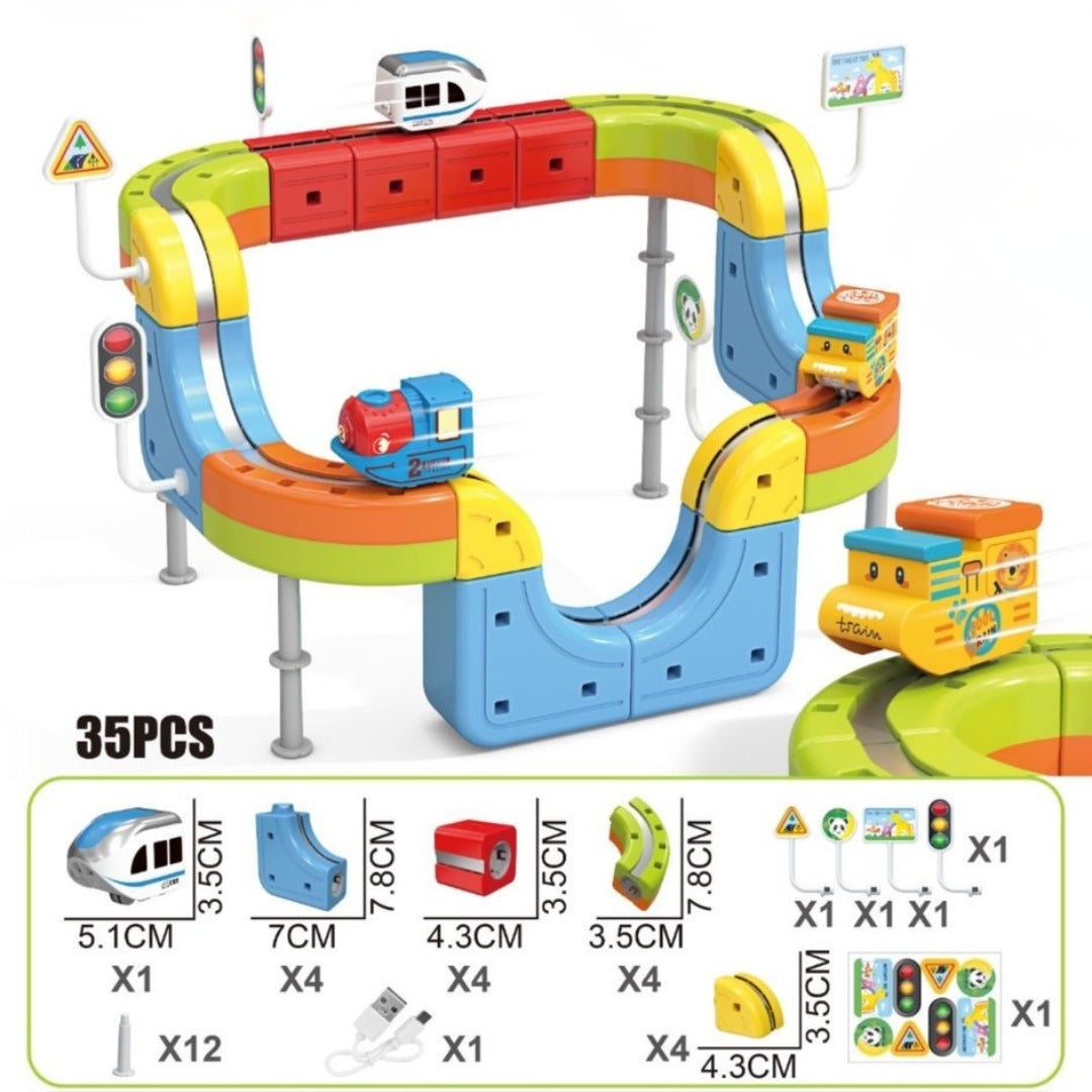 MagTrack Pro-Magnetic ElectricRailway Builder